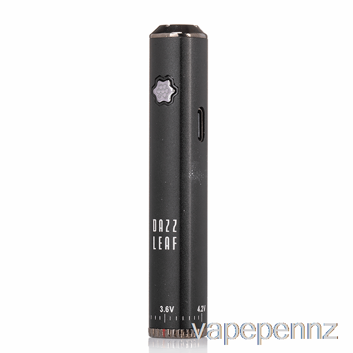 DAZZLEAF SQUARii Bottom Twist 510 Battery Black VAPE NZ